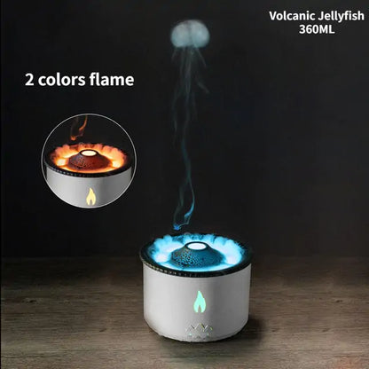 Flame Aroma Diffuser Essential Oil