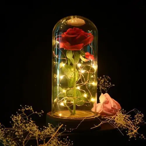 Enchanted Rose Lamp