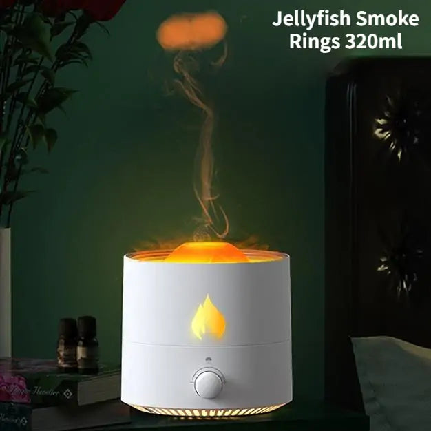 Flame Aroma Diffuser Essential Oil