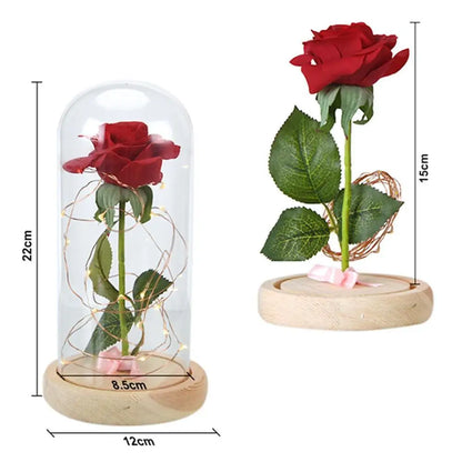 Enchanted Rose Lamp