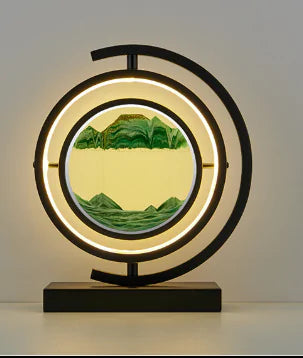 3D Quicksand Table Lamp