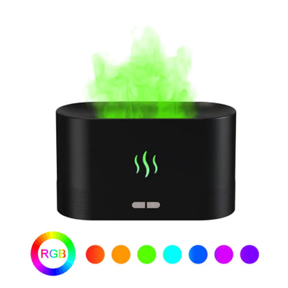 RGB Electric Fire Flame Humidifier