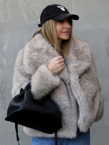 Plush Coat for Women