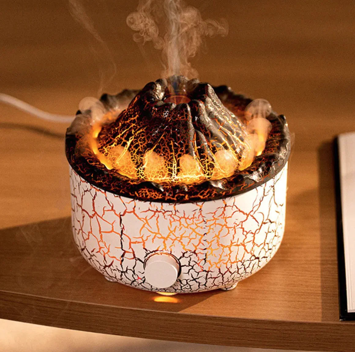 Volcano Flame Humidifier Diffuser