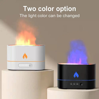 RGB Electric Fire Flame Humidifier