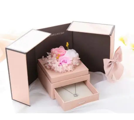 Eternal Rose Flower Gift Box