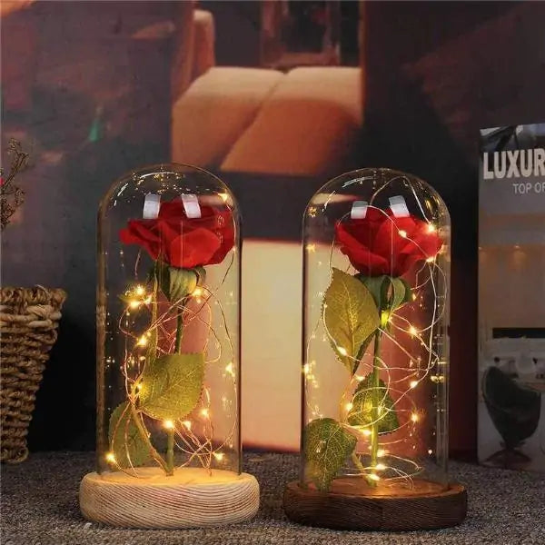 Enchanted Rose Lamp