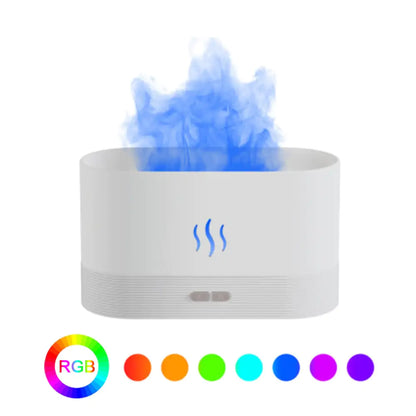 RGB Electric Fire Flame Humidifier